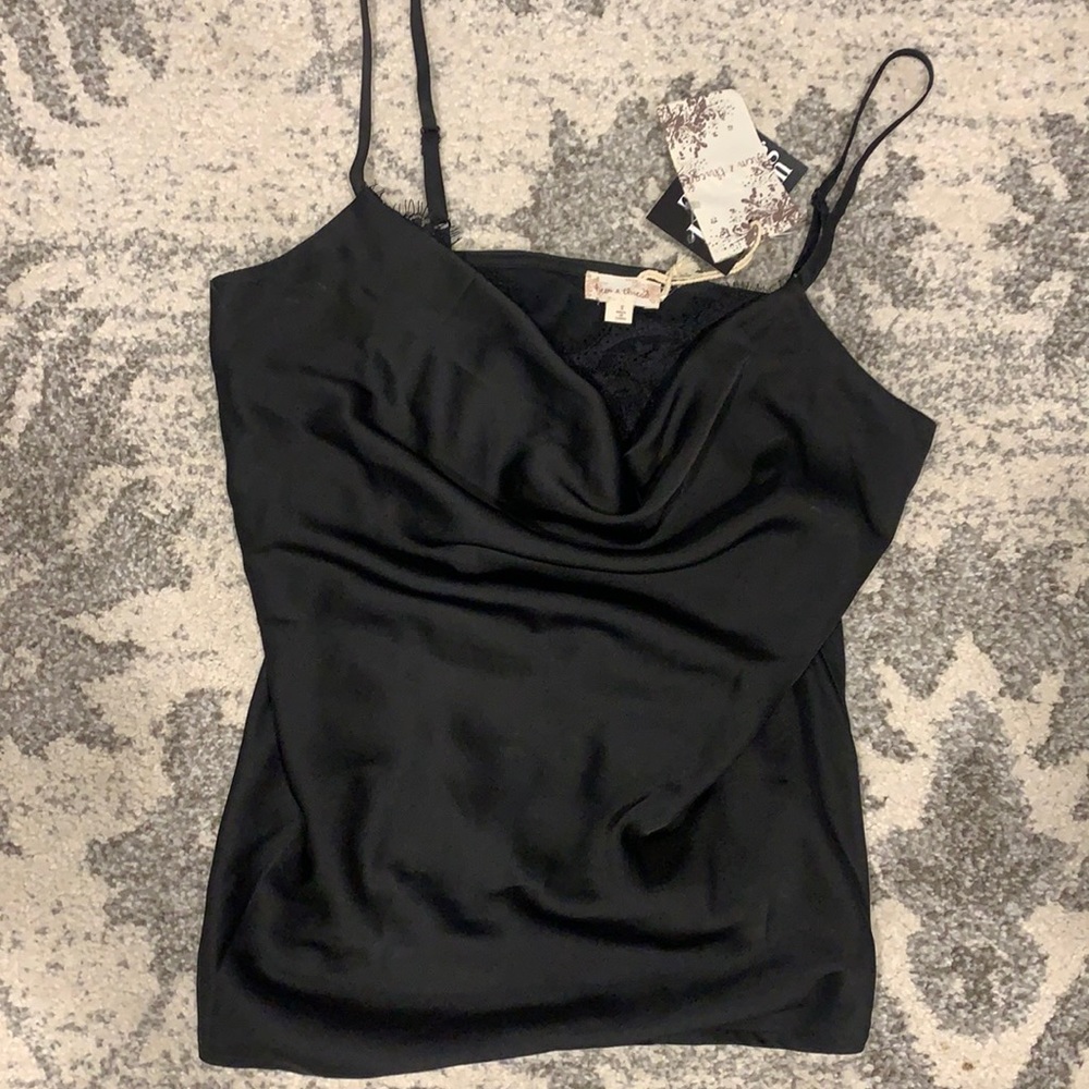 Roxie trim tank Black size small.